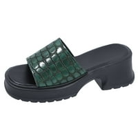 JJayotai sandale za čišćenje za žene Žene klina sandale Modne otvorene ploče sa sandalama sandalama