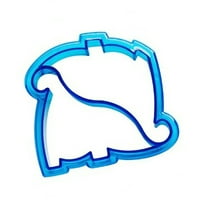 Rezač kalupa životinjskog oblika ekološka silikonska DIY crtani uzorak kalup za pečenje za sendvič plavi