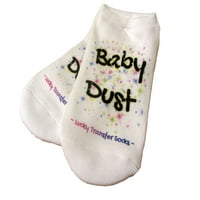 Dječja prašina sa sjajem i vilomskom prašinom, Lucky IVF prijenosne čarape Ženske srednje ne prikazuju bijeli