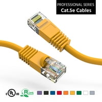 175FT CAT5E UTP Ethernet mrežom podigao kabel žuto, pakovanje