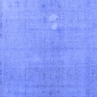 Ahgly Company Zatvoreni pravokutnik perzijski plavi boemski prostirke, 2 '4 '