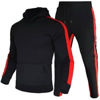 Kompleti za vježbanje za muškarce Muškarci Dugi rukav Jogging Sportski odijelo Casual Udobne džepove