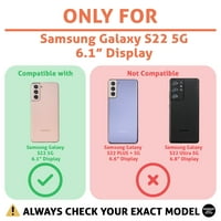 Talozna tanka futrola Kompatibilan je za Samsung Galaxy S 5G, zaštitni ekran stakla ukljn, kružnim tačkicama Ispis, lagana, fleksibilna, meka, SAD