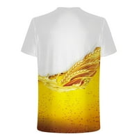 Njoeus ljetni muški majice tenkovi za muškarce Ljeto nova modna majica Muška majica 3D ne pozicioniranje