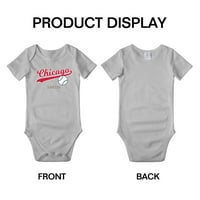 Slatka Chicago Baby BodySuits bejzbol ventilator za bebe dres za dječake Djevojke