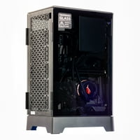 Velztorm zeni Custom Custom izgrađen SFF Gaming Desktop, GeForce RT 6GB, WiFi 6, BT 5.2, AIO, RGB ventilatori,