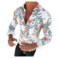 Muška kauzalna košulja s dugim rukavima FIT FIT Slim bluza