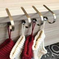 Wiueurtly platneni vješalice za zidove kuhinjske kuke za viseće ručnike Božićna čarapa držač niskog