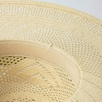 Dabuliu Wide Wide Dine Sund Sunčani šešir za žene Dama Zaštita od sunca Ljetni šešir Sodt lagana kapa za plažu sa elegantnim svilenim bendom