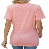 GRIANOOK Women majica kratki rukav ljetni vrhovi V izrez T Majica DailyAwer TEE boemijska tunika Bluza