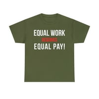 Jednaki rad zaslužuje majicu jednake plaće