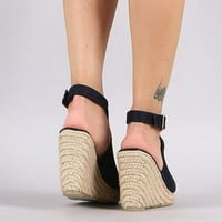 Ženske dame modne čvrste klinove casual kopče kaiš rimske cipele sandale Zemlje suncokret sandale žene