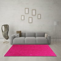 Ahgly Company Indoreni pravokutnik Sažetak ružičaste prostirke savremene površine, 2 '4 '