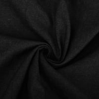 WAVSUF haljine za žene Long Maxi Ljeto i pad klirence crna haljina veličine m