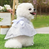 Magazin Ljetni pas CAT Odjeća za kućne ljubimce Sequin haljina isporučuje dvije nožne odjeće