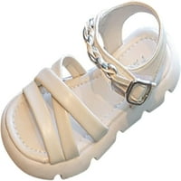 Dječji sandale Dječje sandale cipele Fancy Sandale za djevojke Modne platforme platforme plaže sandale