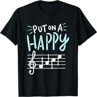 Stavite sretnu muziku za lice - Funny Music nastavnik majica