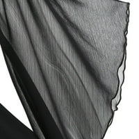Ženska bluza Gothic Off ramena čipka mrežice Leptir rukava V-izrez T-izrez