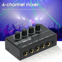 Fairnull Mini mikseri višenamjenski niski zvučni kanali HiFi zvuk audio mikser za live streaming