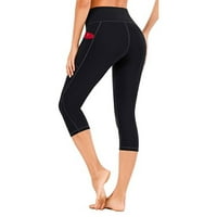 Viikei Plus size Yoga hlače za žene Solid Work Mingings Fitness Sportski trčanje joge atletske hlače