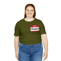 Sharon Nametag majica, zdravo moje ime je Sharon