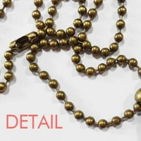 Tianchi Panorama Art Deco modni ključ ogrlica Privjesak nakit par ukras