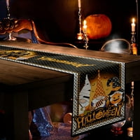 Handeo Rentener stol Vodootporan Izvrsni Pongee Halloween Ghost Star Horror Stolcloth banket Party Decor za restoran
