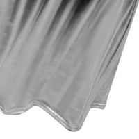 Bazyrey Womens V-izrez na vrhu ženske kratkih rukava kamuflaža Pola zatvarača, ležerne tuničke košulje sive 2xl