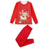 Podudarni obiteljski božićni pidžami Merry Božićni tiskani Veličine za odrasle-djecu-baby-kućni ljubimac