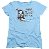 Chilly Willy Penguin Funny crtani karakter ruke s ženske majice