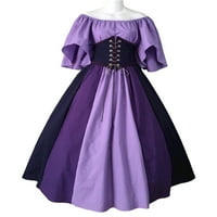 Yolossia žene Vintage Fancy haljina Gothic Renaissance Srednjovjekovni viktorijanski Halloween kostim