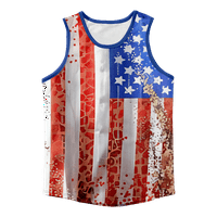 Četvrti jul Muška košulja Tee američka zastava SAD Zastava 4. jula Eagle Vintage Cisterna Vrh za teretanu