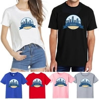 Miami Print casual majica Muškarci Žene kratkih rukava Unise majica Tees Boy Girls Tops