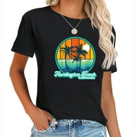 Vintage Huntington Beach California Ljetna plaža Suveniri Majica
