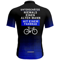 Muški bicikl nosi crtani mekani i osjetljivi ciklični set odjeće