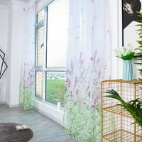 Novi prozor leptir cvjetni čista za zavjese panel za zavjese balkon Tille Divider Panel