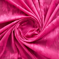 Ljubavna cvjetna jak Lure šifona šiva, DIY, zanatski tkanini uz dvorište, čudesno ružičasto, dvorište