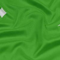 Onuone Rayon Light Green Tkanina blok šivaći materijal Ispis tkanina sa dvorištem