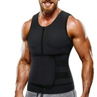 Vrhovi korzet karoserija Fitness i bodybuilding sportski prsluk majice pojasni muškarci patentni zatvarači