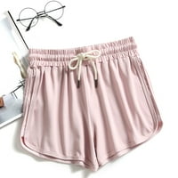 Hlače za žene Sportske kratke hlače Lady Ljetne hlače Plaža Kratke žene Hlače ružičaste + l