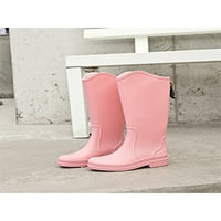 WAZSHOP WOMENS Vrtne cipele široke teležne čizme za kišu otporne na klizanje gumenim čizama prozračno
