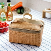 Imitacija keratske torbe za ručak Vodootporni prijenosni izolirani torbalni ručak Bo za pohranu