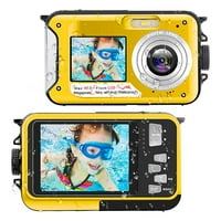 Ingzy vodootporni digitalni fotoaparat podvodni fotoaparat Full HD 1080p 2.7K 30MP Video snimač Selfie