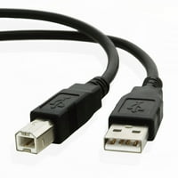 25ft USB kabel za HP Envy 5-all-in-one inkjet štampač - crna