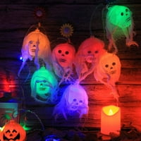 Halloween String svjetla, LED baterija upravljana Halloween Svjetla sa modovima, lubanja Halloween ukrasima