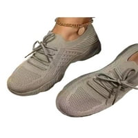 Daeful Women Trkenje cipela Sportske cipele Prozračne tenisice Neklizajući lagani treneri na otvorenom hodanje kaki 8