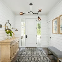 Oaks Aura 3-lagan moderni luster za ručicu za trpezariju kuhinjskog ostrva, dnevni boravak, spavaća