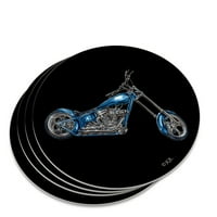 Chopper motocikl plavi orao bicikl Novelty Coaster set