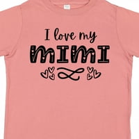 Inktastic Volim svoj mimi sa srcima poklon majica malih malih majica ili majica mališana