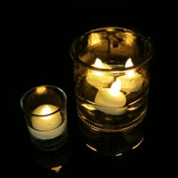 Flameless Plutajuće svijeće, toplo žute LED trealizirajuće svijeće u rasutom stanju, dekor za vjenčanje,